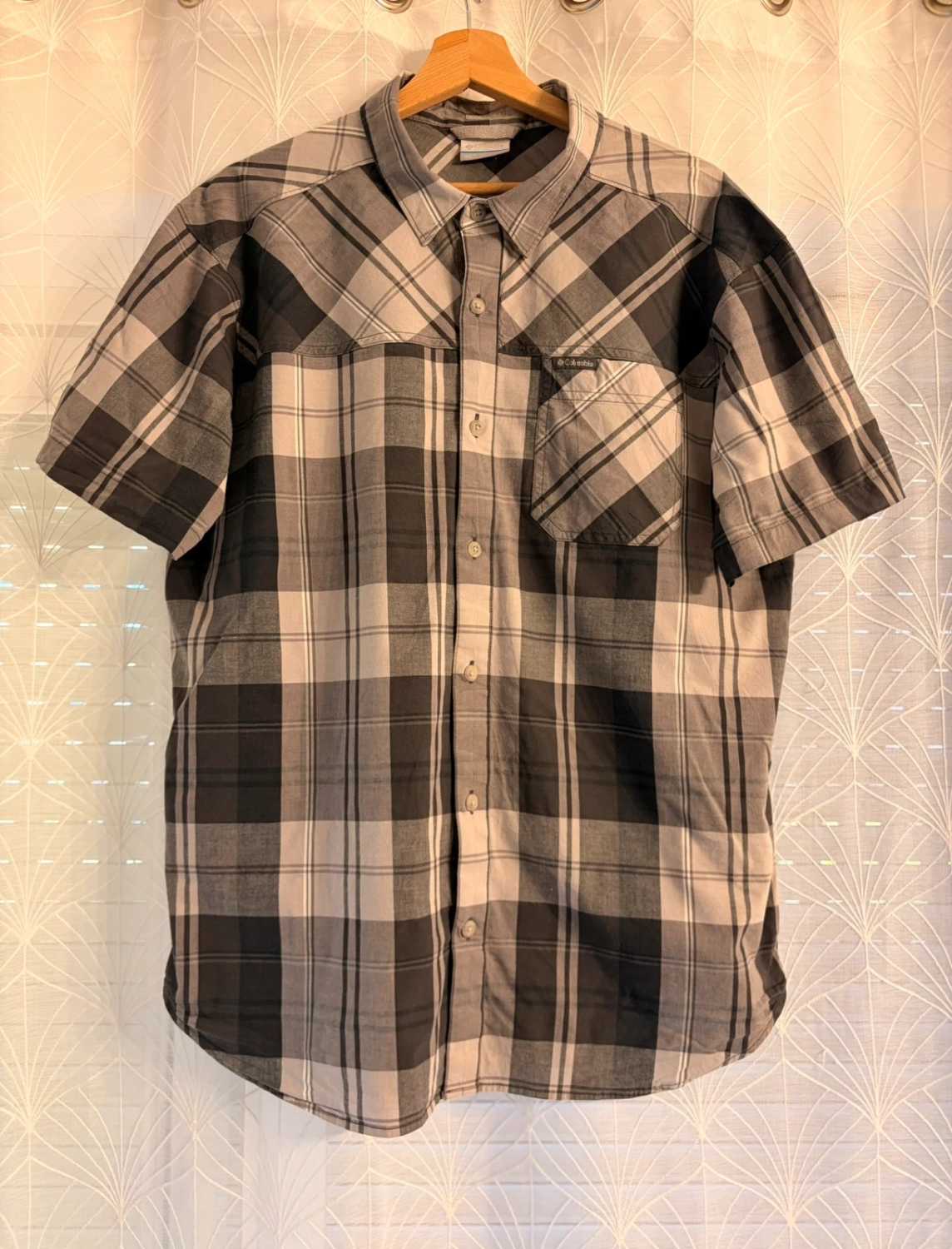 Chemise Columbia Regular Fit Noir & Gris - L
