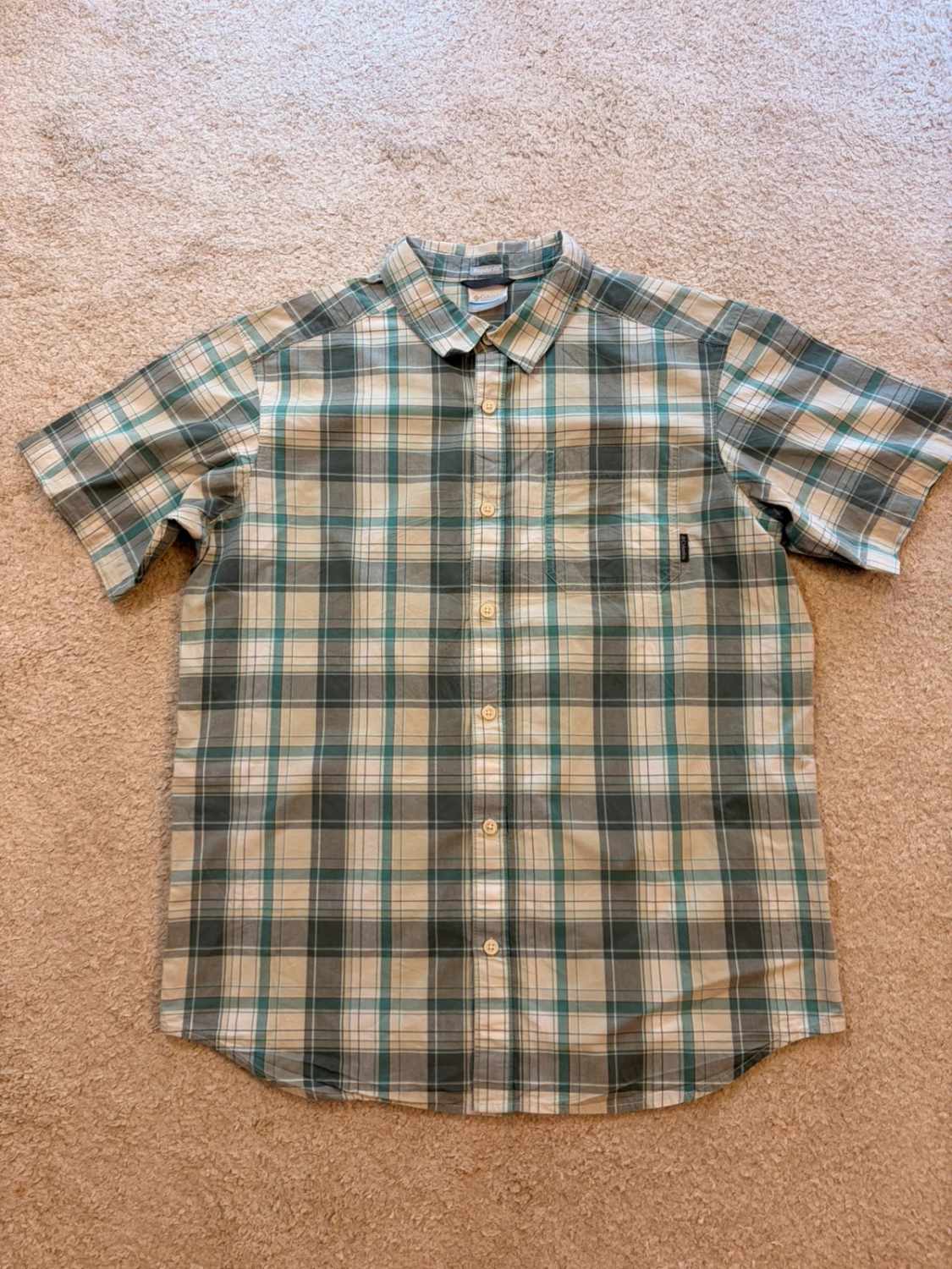 Chemise Columbia Manches Courtes - L