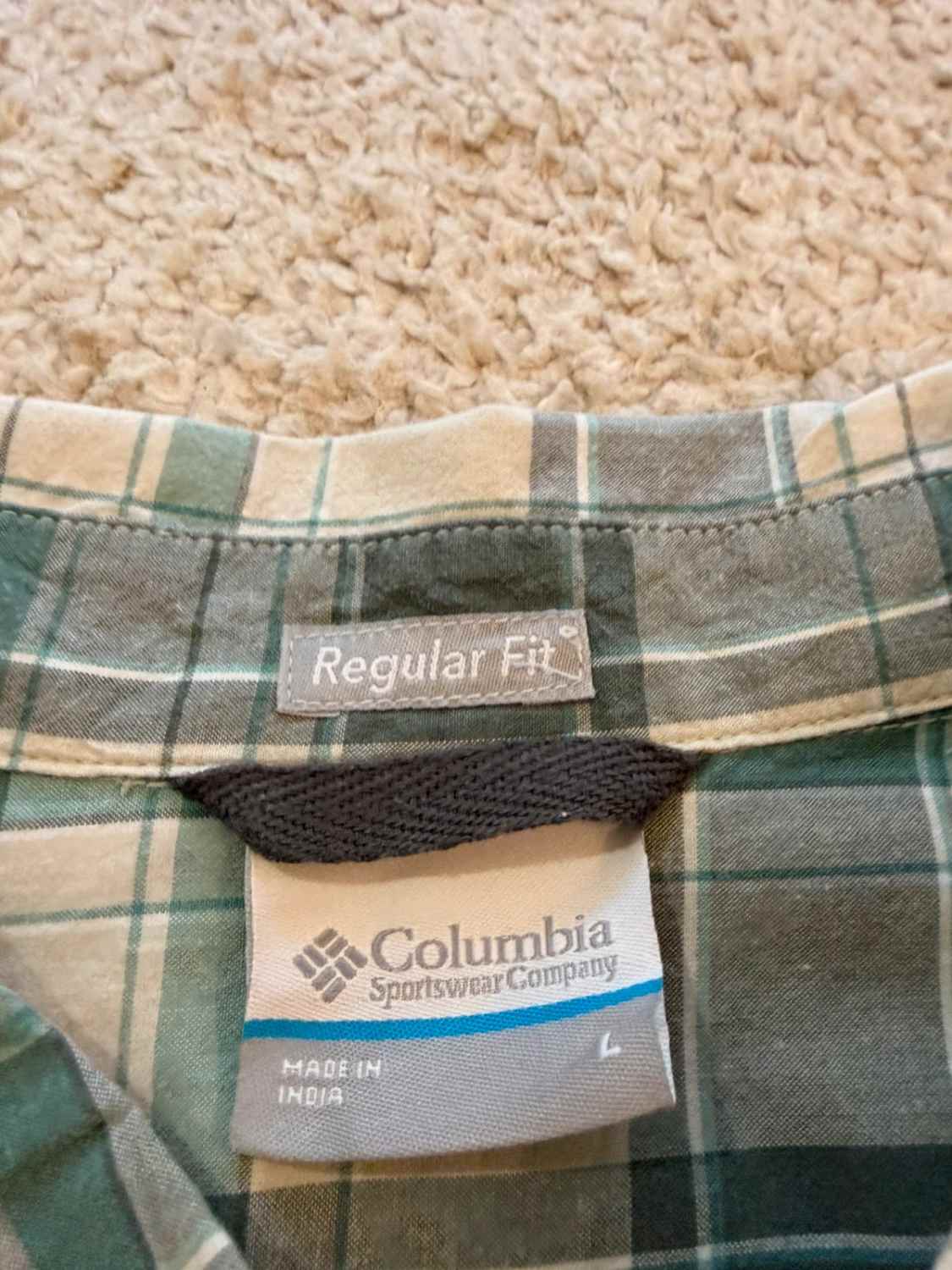 Chemise Columbia Manches Courtes - L