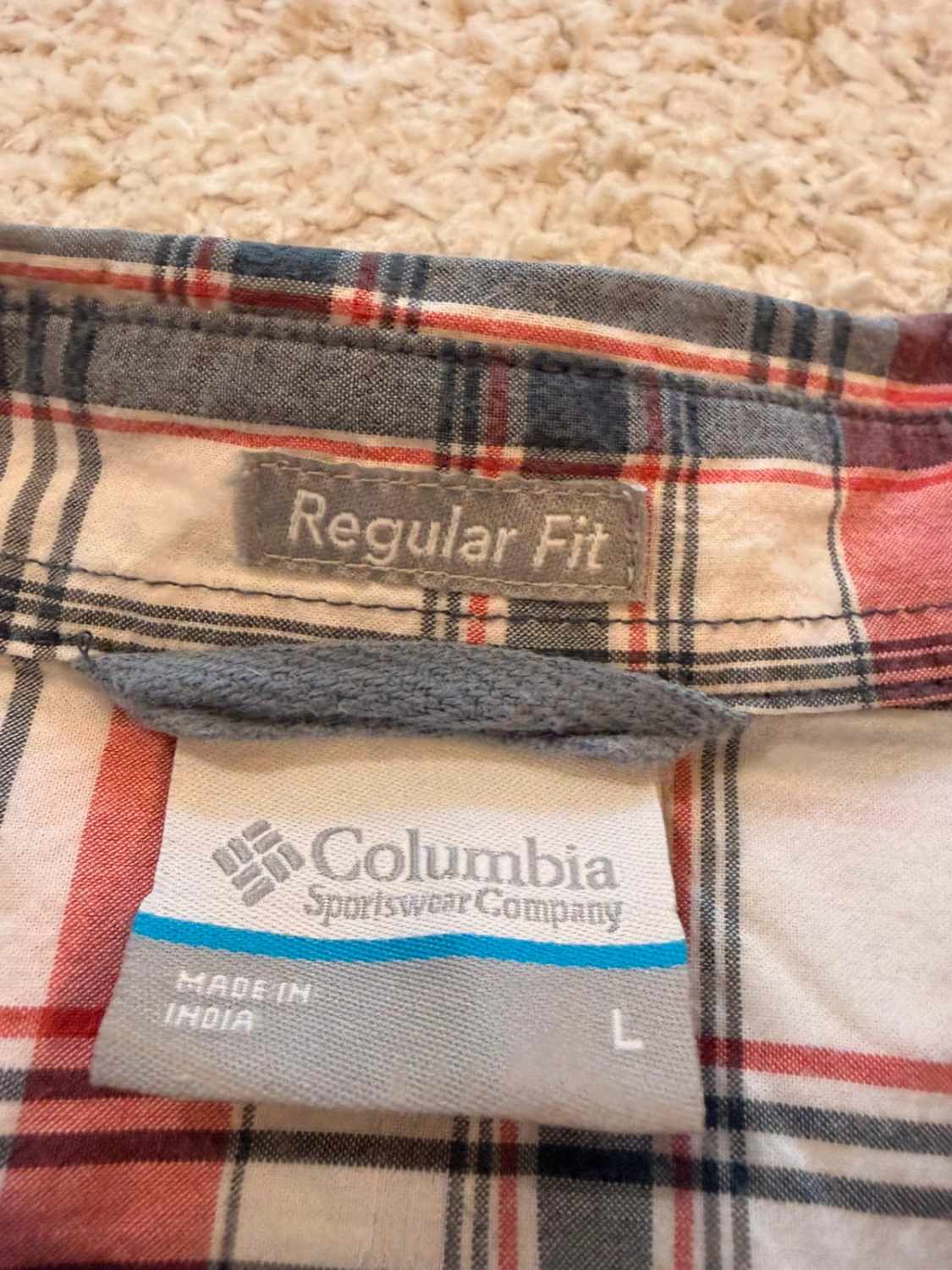Chemise Columbia Manches Courtes - L