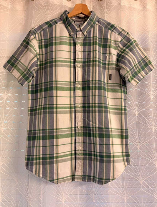 Chemise Columbia Regular Fit Blanc, Vert & Bleu - S