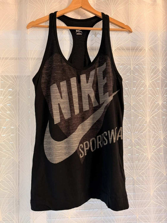 Camiseta sin mangas deportiva Nike Negro y Gris - M