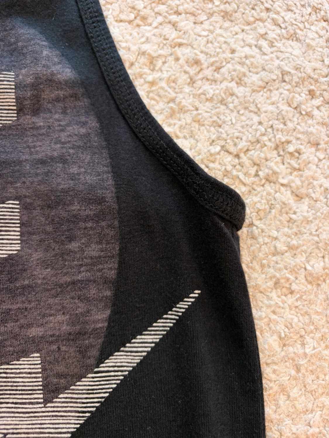 Camiseta sin mangas deportiva Nike Negro y Gris - M