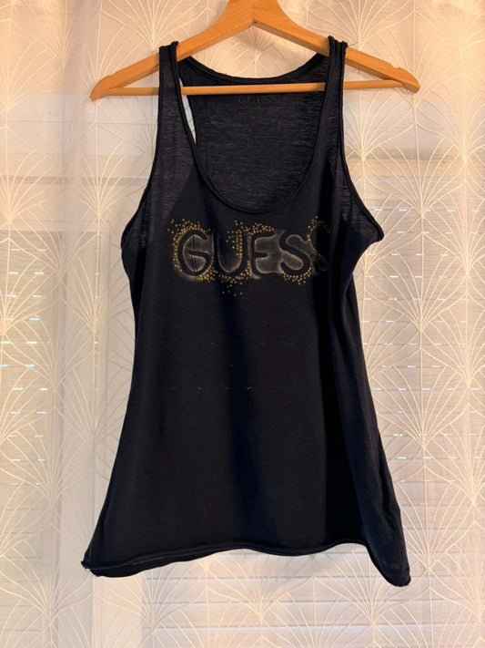 Canotta chic Guess Blu Marina - S
