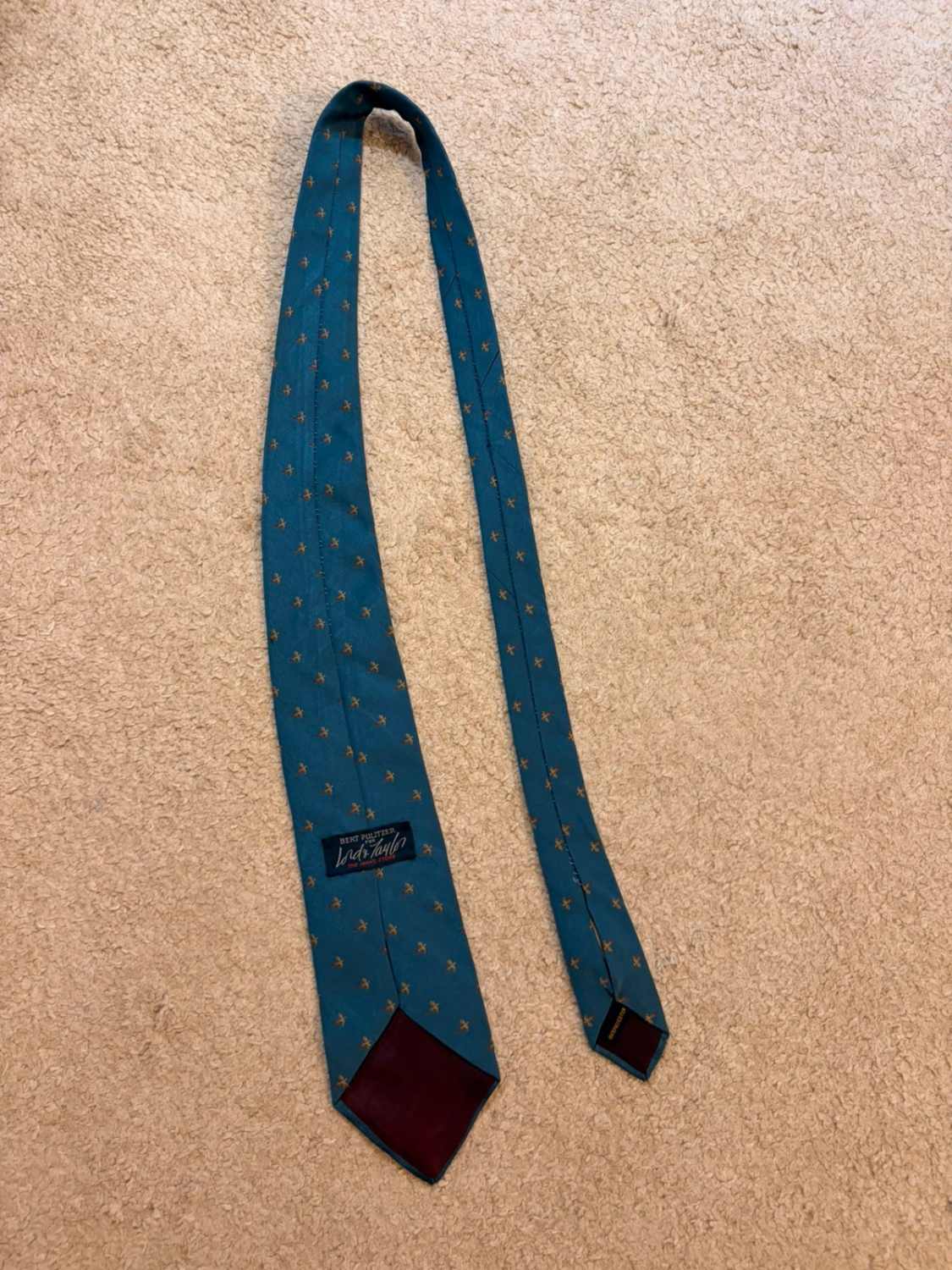 👔 Cravate Lord & Taylor (Bert Pulitzer) - Bleu