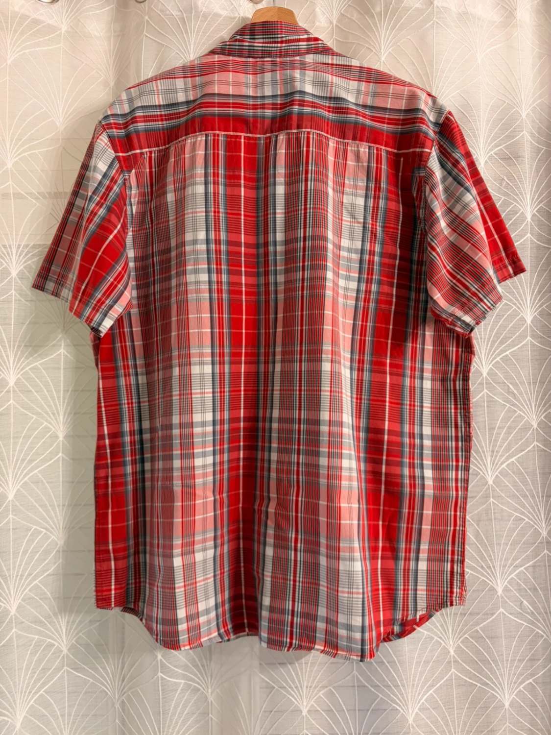 Camicia Columbia L Maniche Corte | Omni-Wick | Quadri Rosso Corallo | Sport & Stile