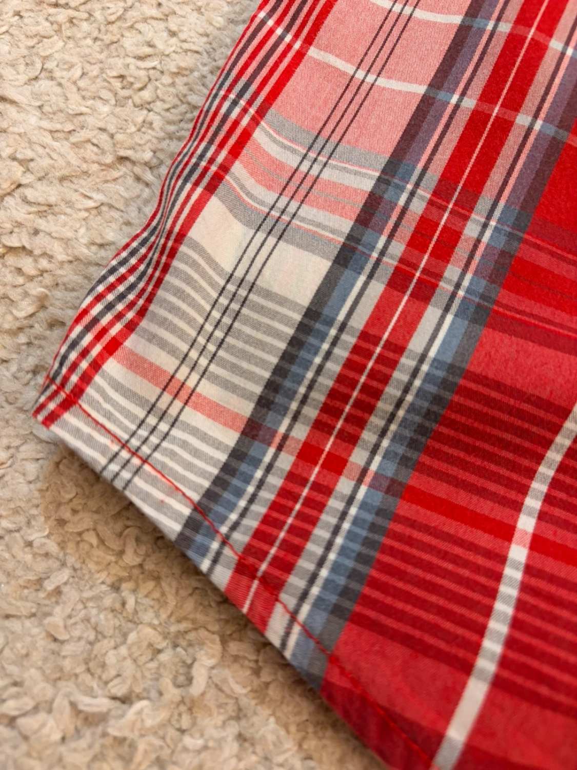 Camicia Columbia L Maniche Corte | Omni-Wick | Quadri Rosso Corallo | Sport & Stile