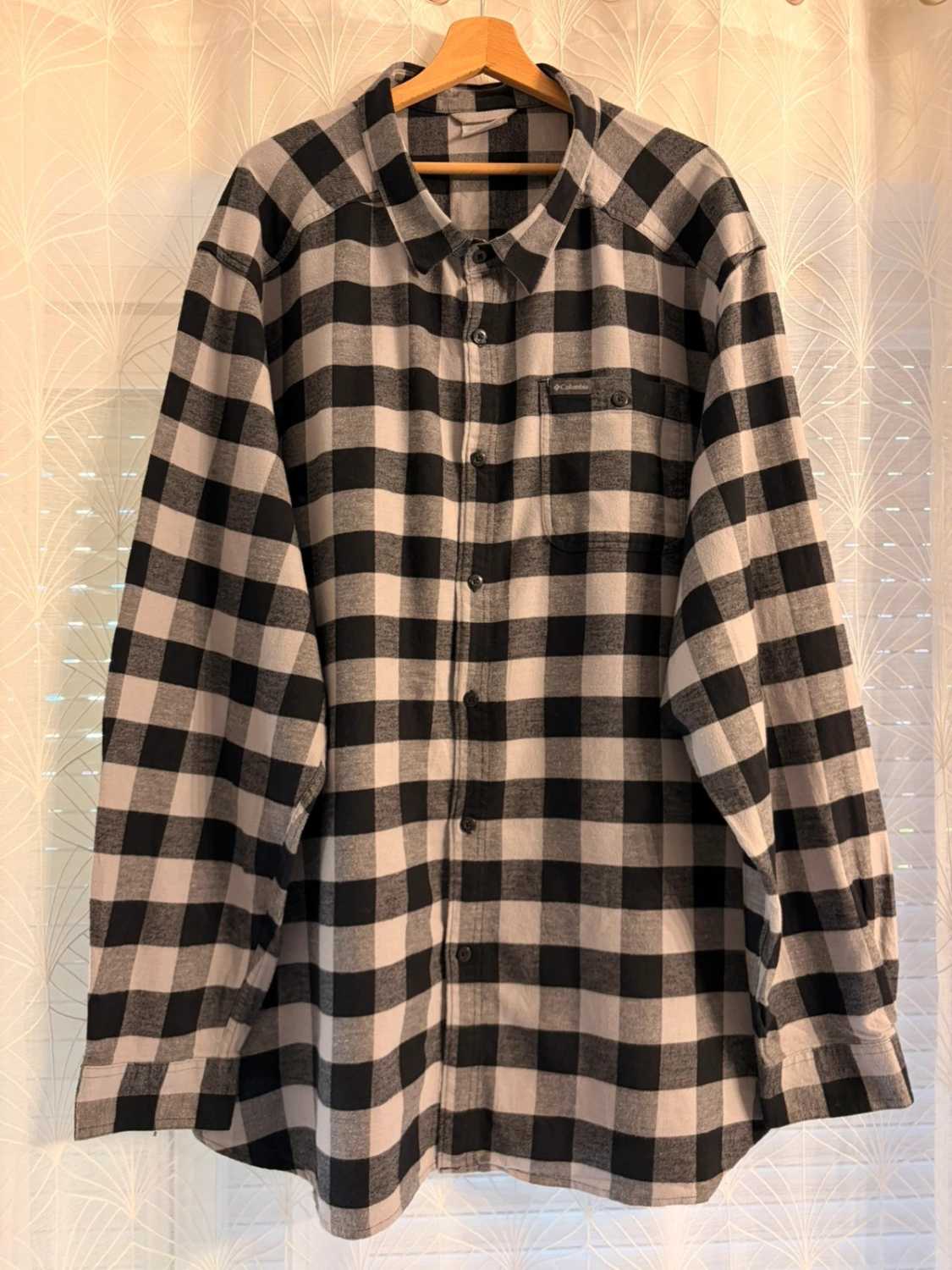 Chemise Columbia Flanelle Noir & Gris - 4XT