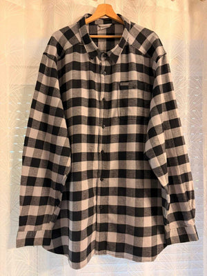 Chemise Columbia Flanelle Noir & Gris - 4XT