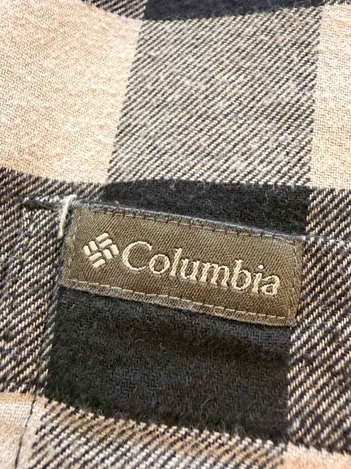 Chemise Columbia Flanelle Noir & Gris - 4XT