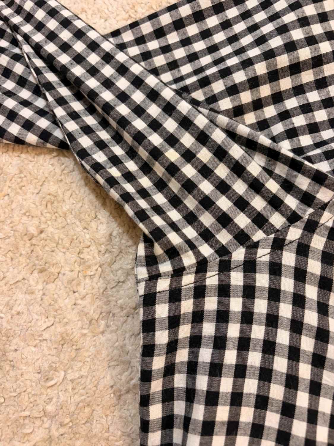 Columbia L Geruit Overhemd Zwart & Wit | Stretch Katoen | Tijdloze Stijl