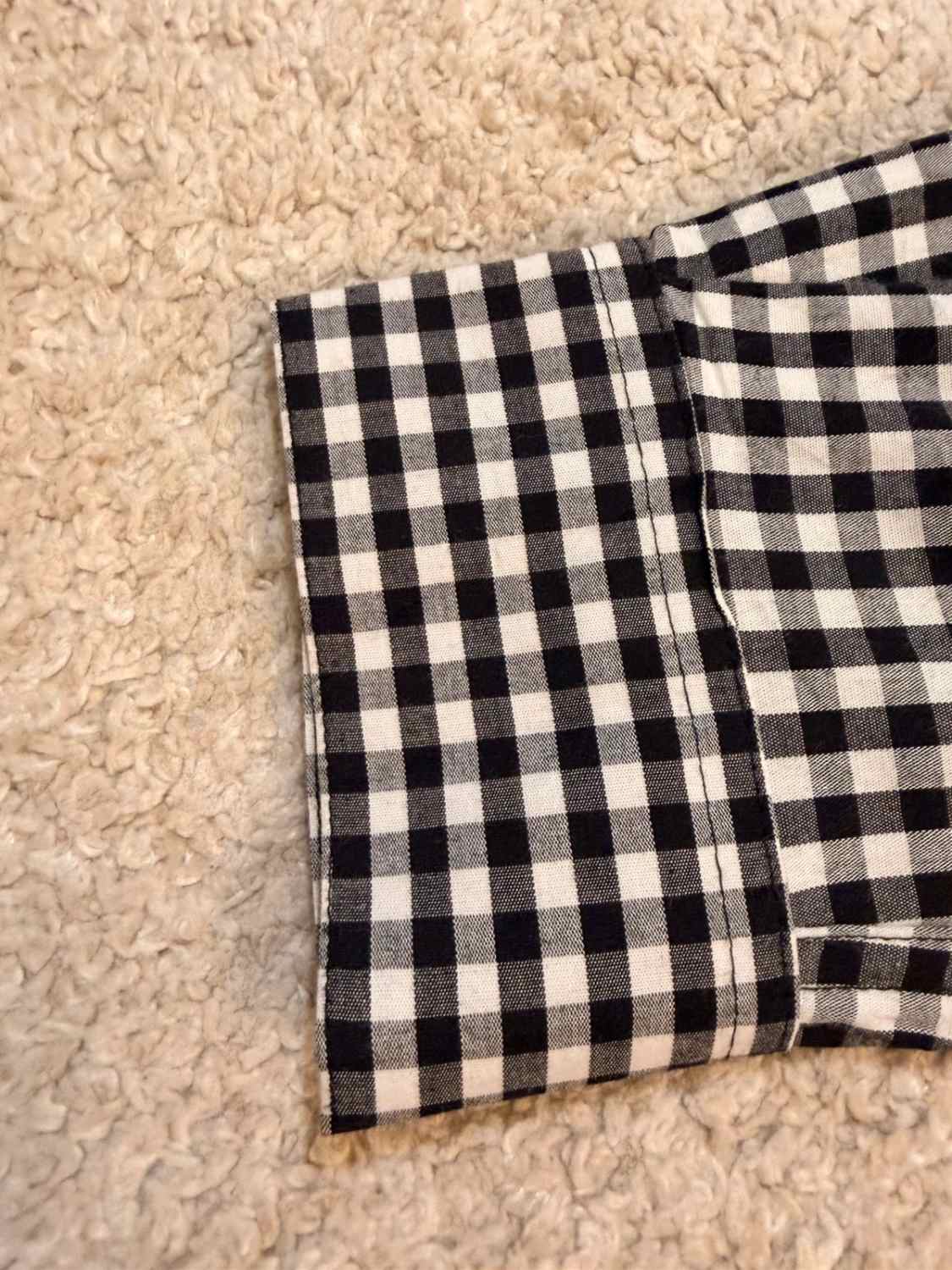 Columbia L Geruit Overhemd Zwart & Wit | Stretch Katoen | Tijdloze Stijl