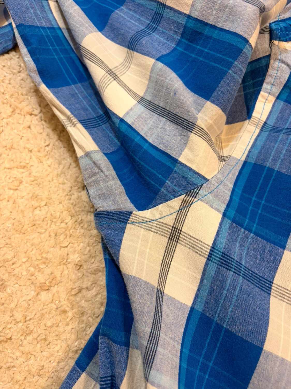 Camicia Columbia M Quadri Blu | Cotone Stretch | Comfort & Stile