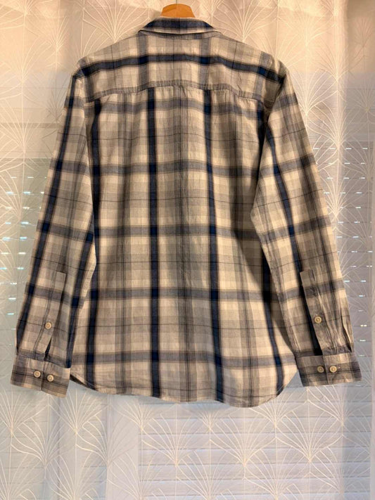 Camisa Columbia a cuadros Azul, Gris, Marino y Blanco - M