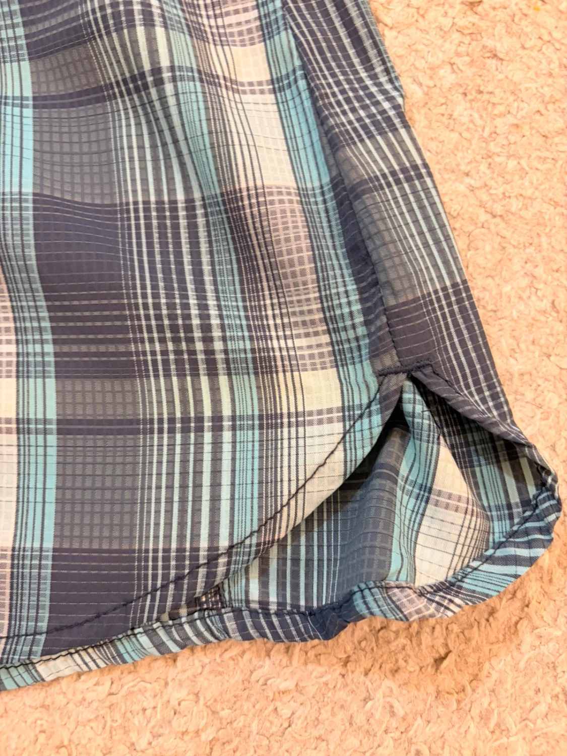 Chemise Columbia 2X (3XL) Stretch | Carreaux Marins