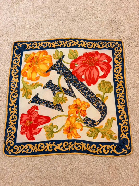 🌸 Bandana Joop Multicolore Imprimé - 43x43 cm