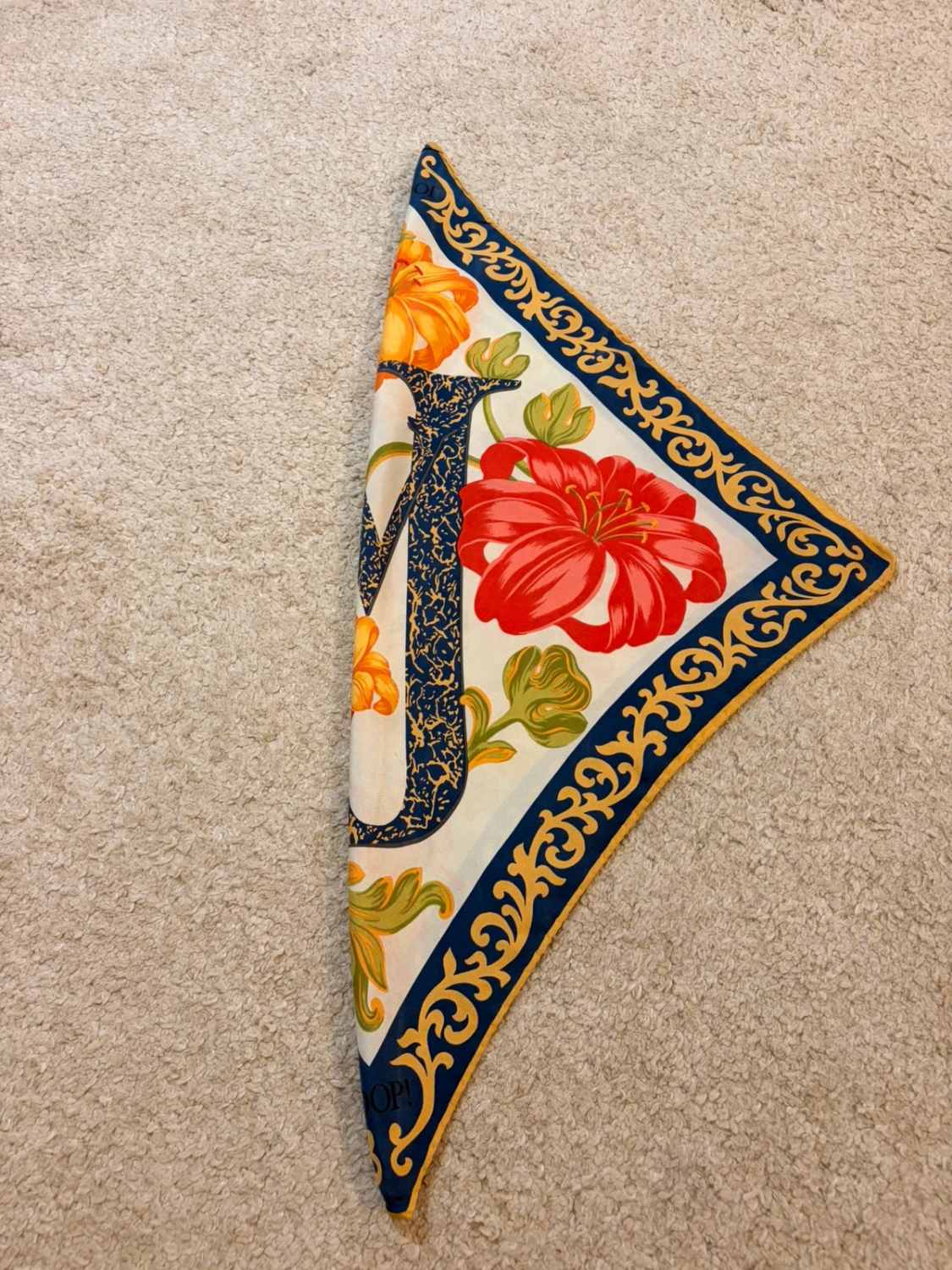 🌸 Bandana Joop Multicolore Imprimé - 43x43 cm