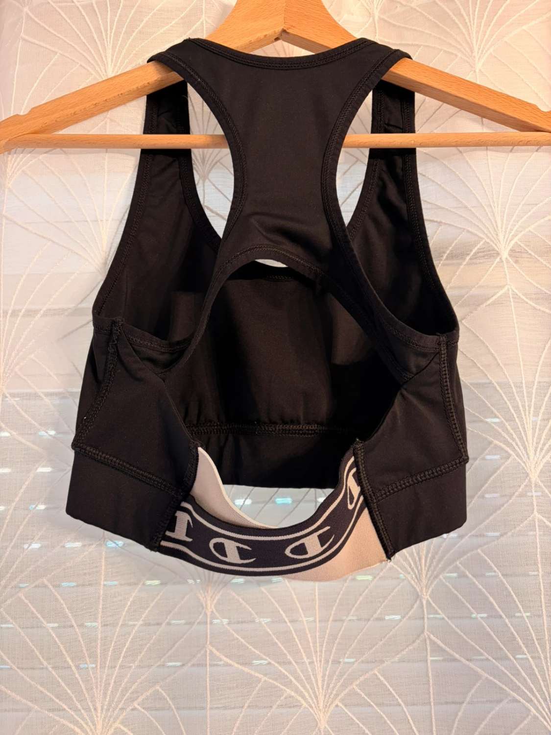 🏆🖤 Brassière Champion "Play Like a Champion" Noire