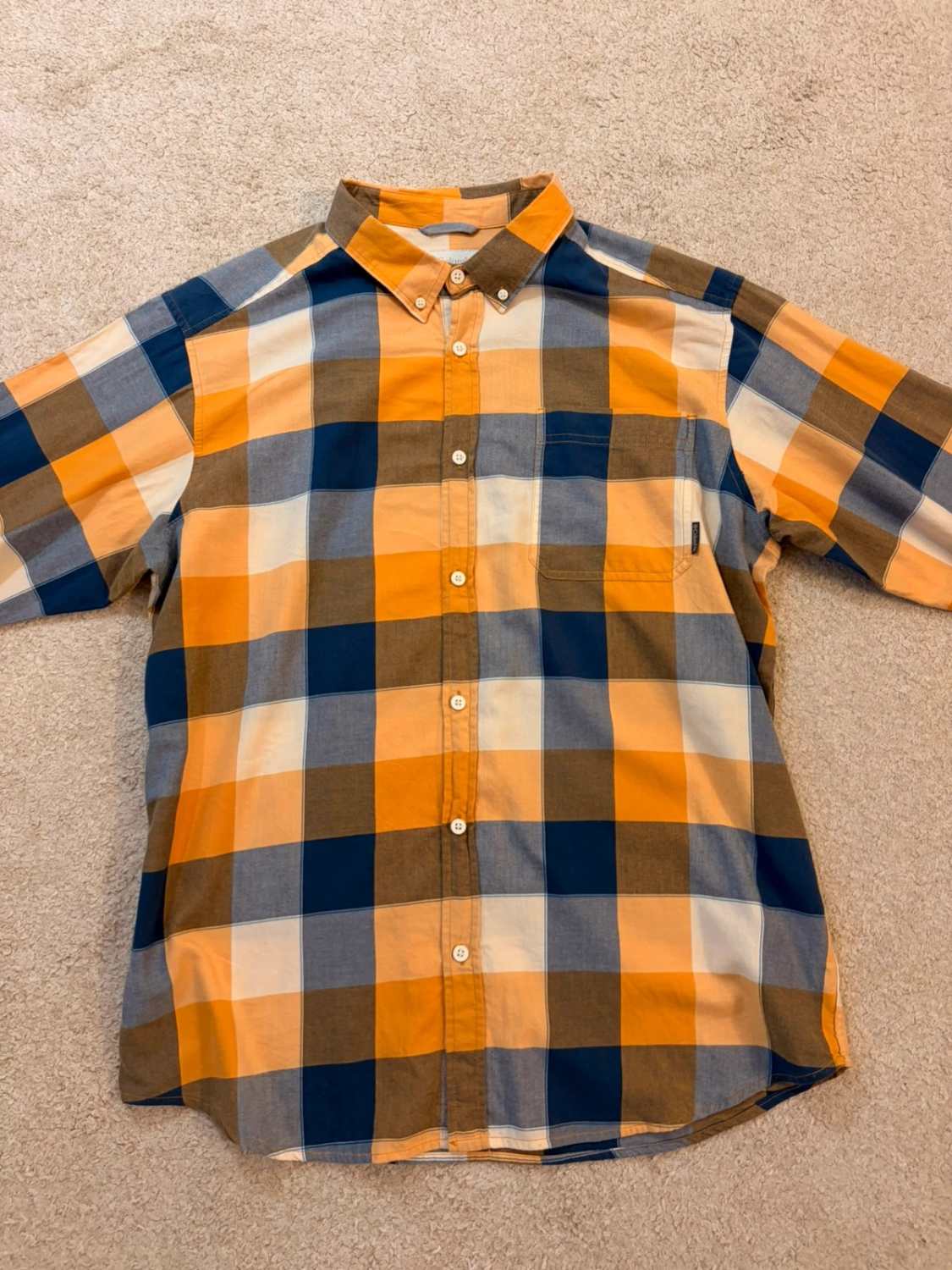 Chemise Flanelle Columbia XL Homme | Carreaux Riches | Coton Doux | Style Outdoor