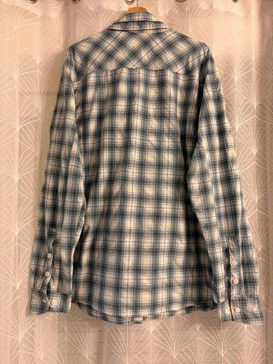 Camisa Columbia XLTG para hombre | Cuadros vivos | Nylon poliéster