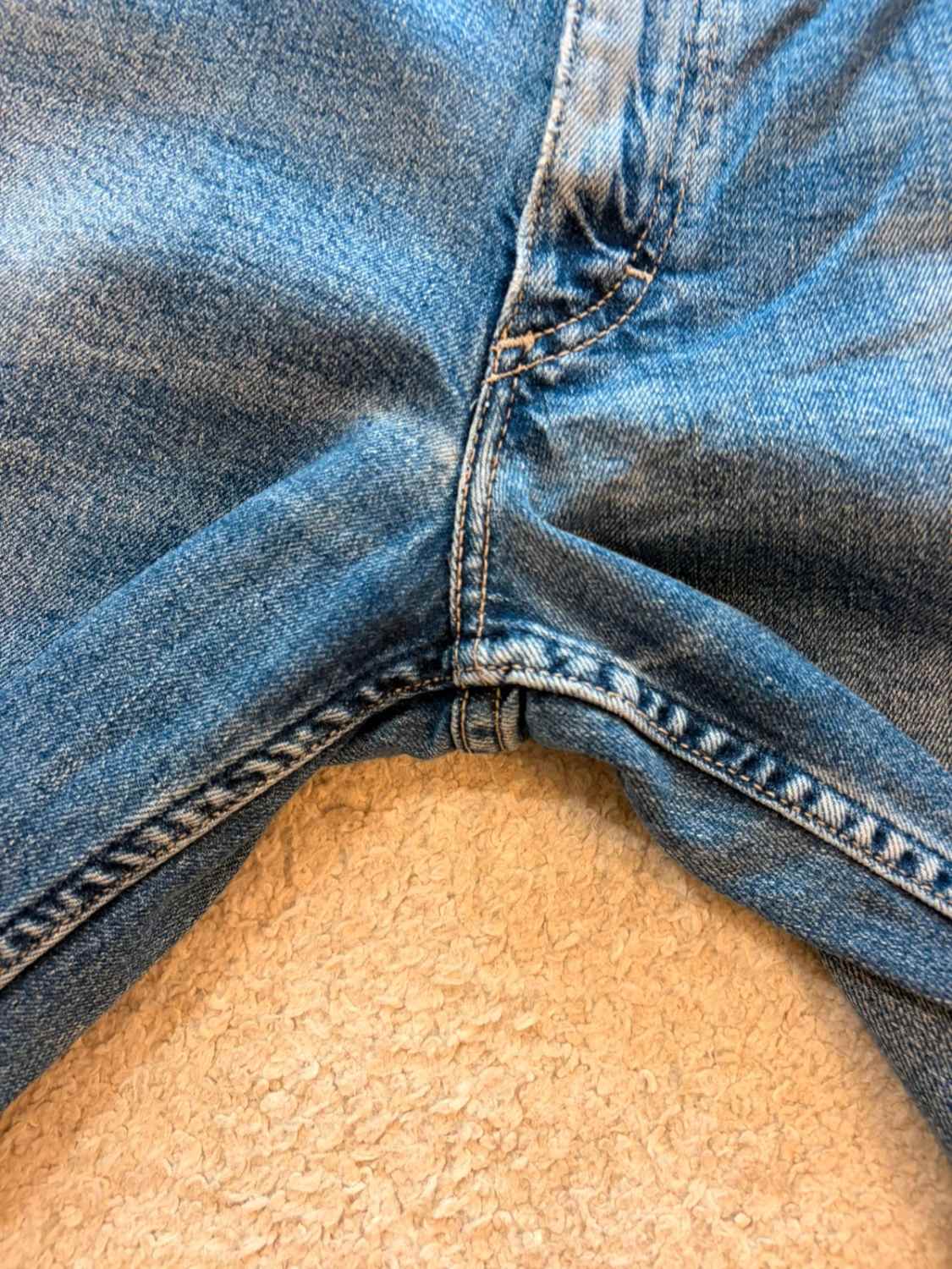 Jeans Mustang Homme W34L32 | Stretch Confort 👖 | Bleu Classique | Coupe Droite