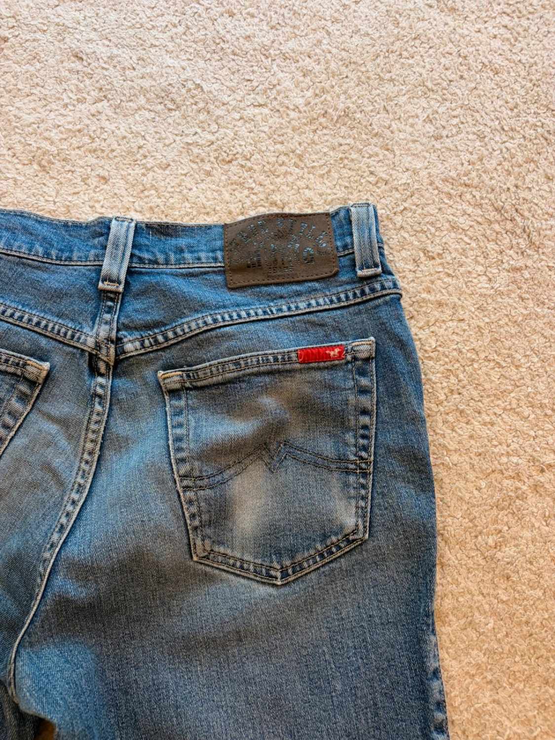 Jeans Mustang Homme W34L32 | Stretch Confort 👖 | Bleu Classique | Coupe Droite