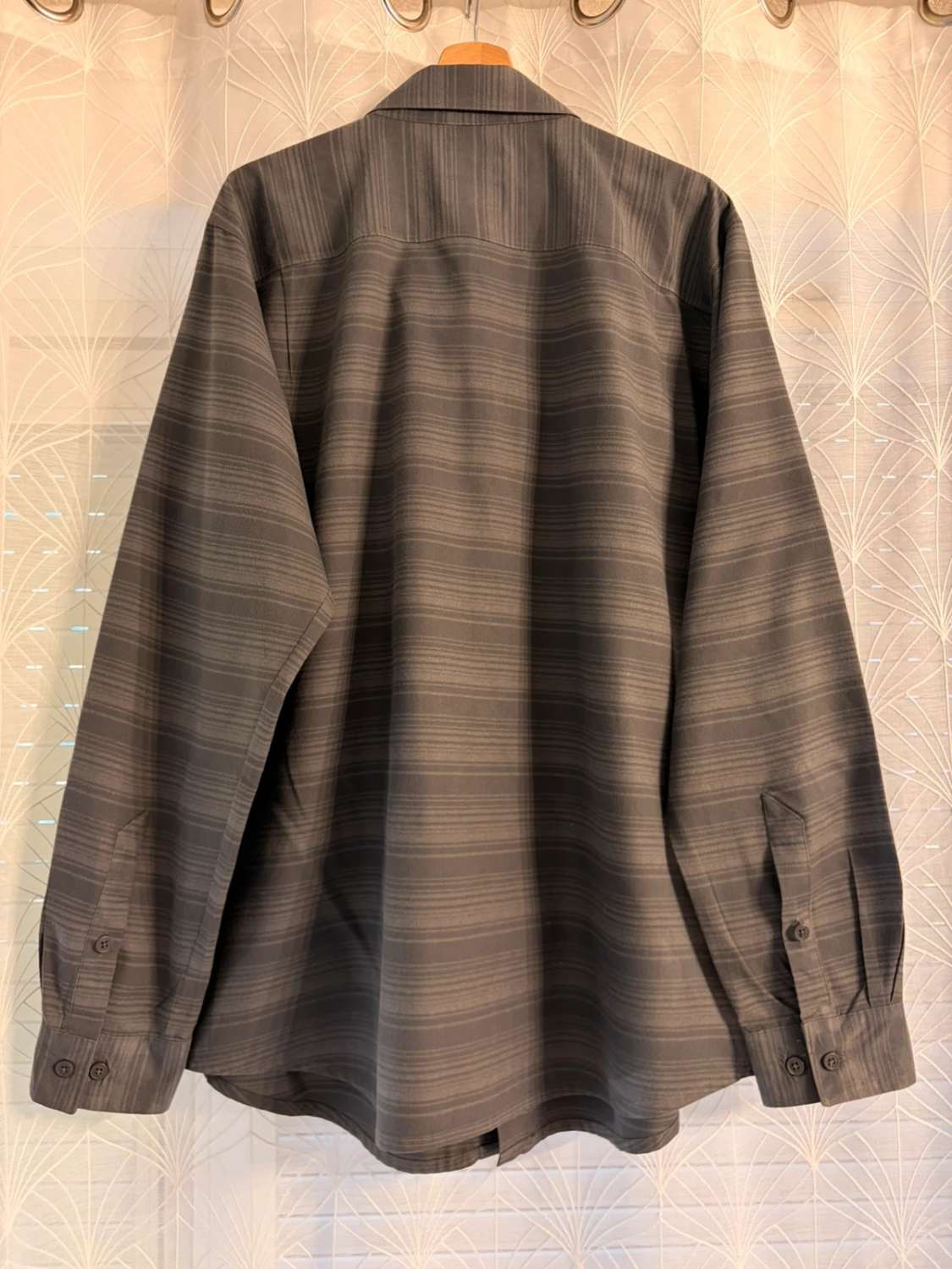 Chemise Columbia XL/TG Technique | Omni-Wick & Omni-Shade | Carreaux Gris | Outdoor Performance