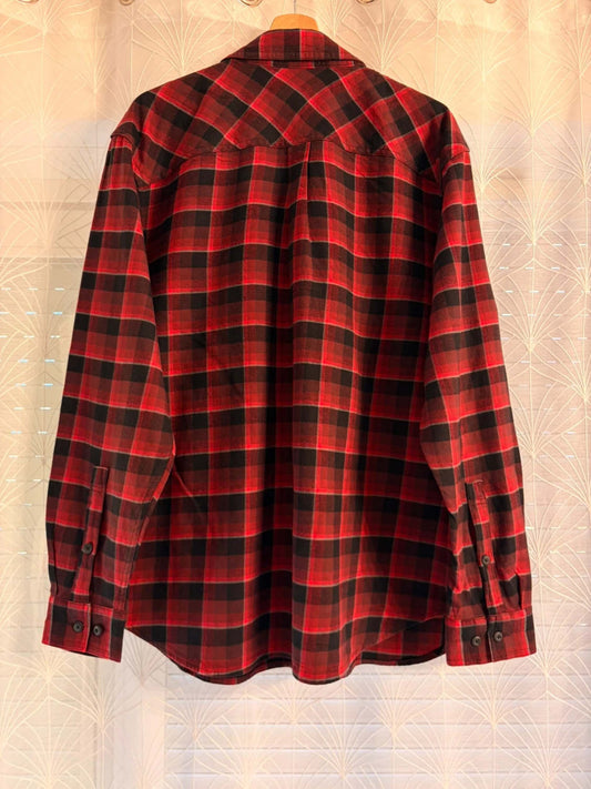 Camisa Columbia XL Omni-Wick | Cuadros Invernales | Franela Stretch