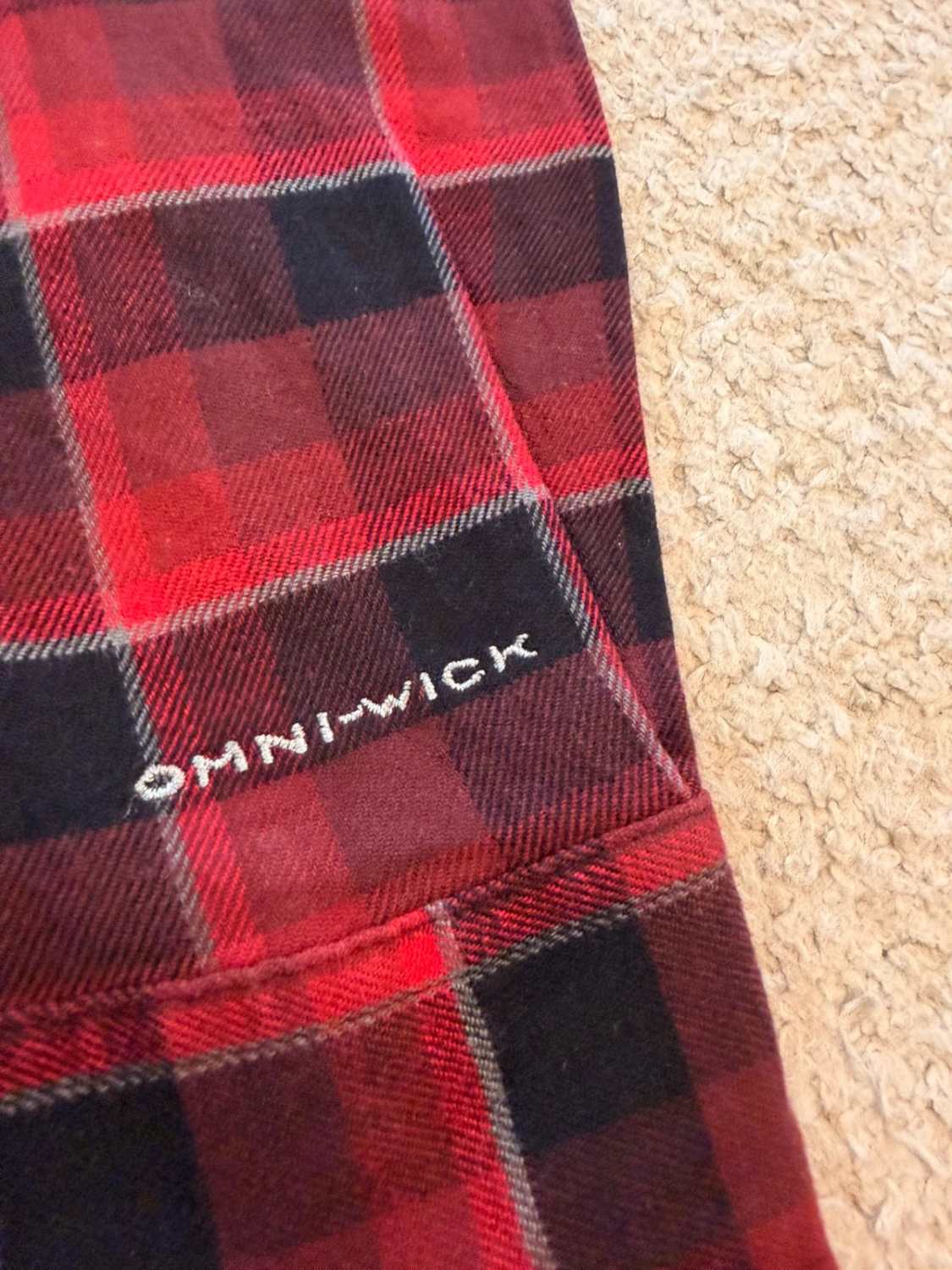 Chemise Columbia XL Omni-Wick | Carreaux Hivernaux | Flanelle Stretch