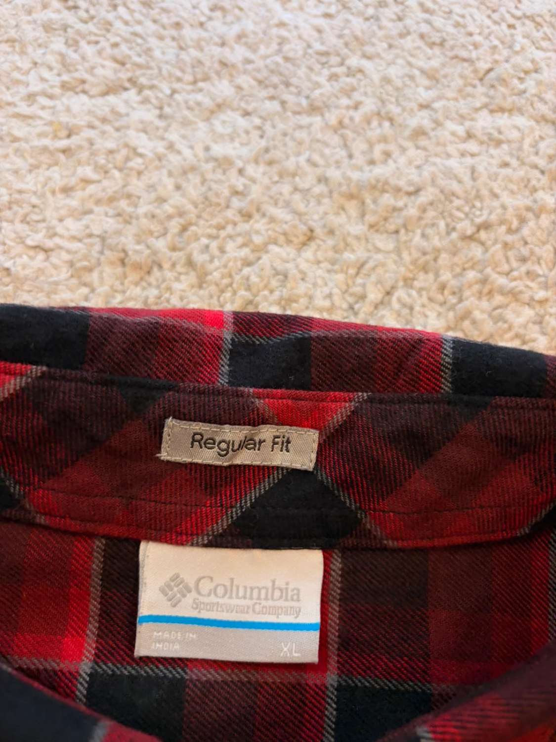Chemise Columbia XL Omni-Wick | Carreaux Hivernaux | Flanelle Stretch