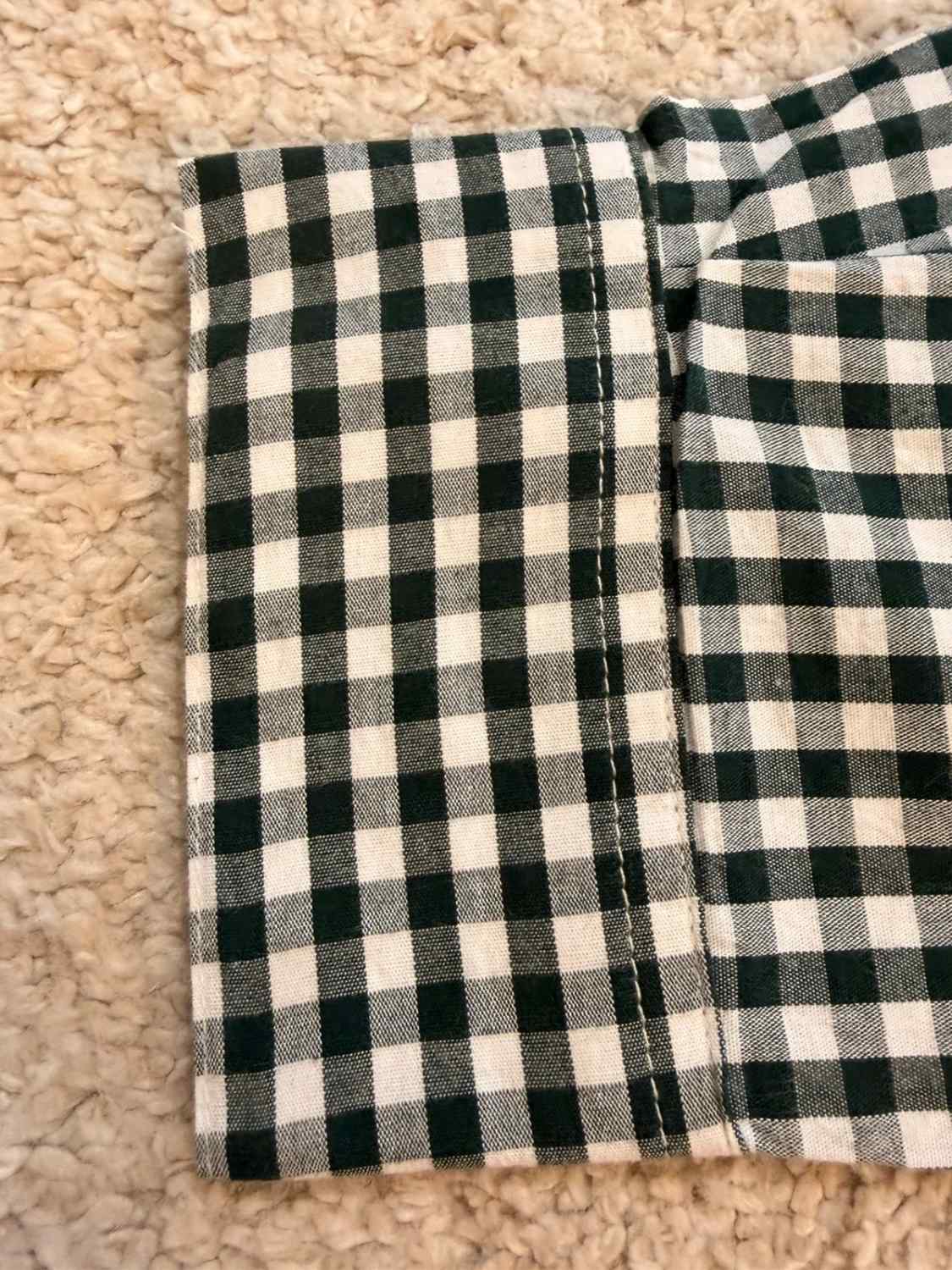 Chemise Columbia L Homme | Carreaux Vert Foncé & Blanc | Coton Stretch | Outdoor