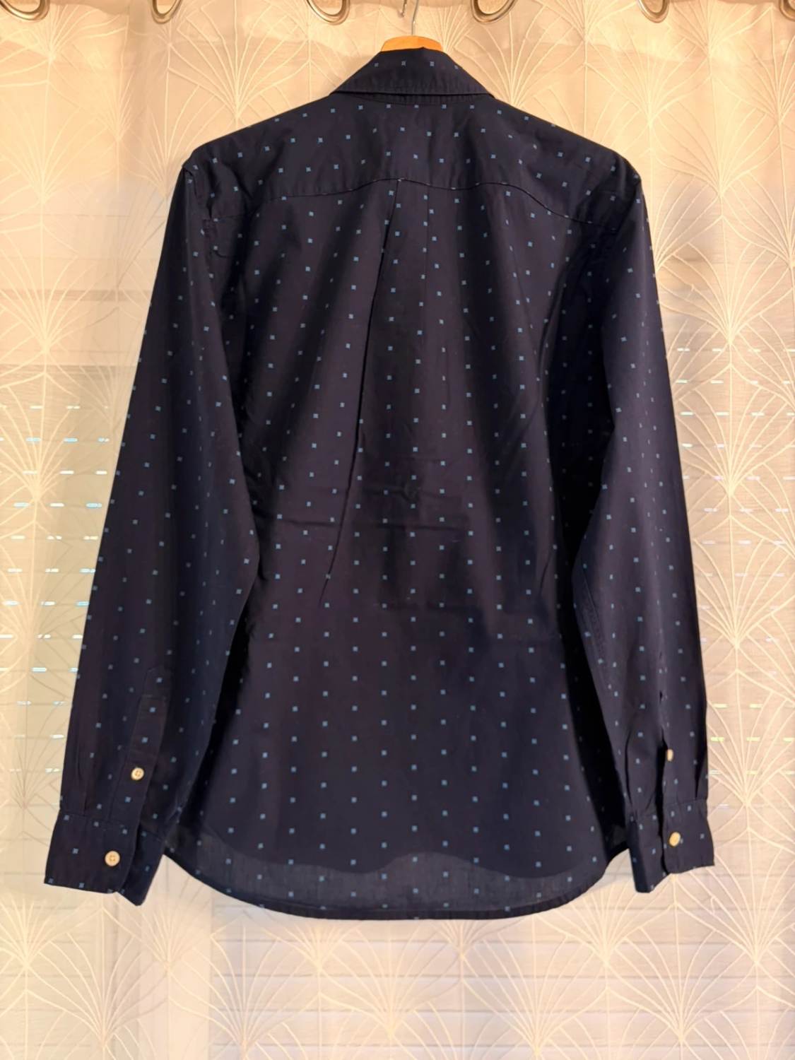 Camisa Gap Hombre M | Marino y Azul Claro