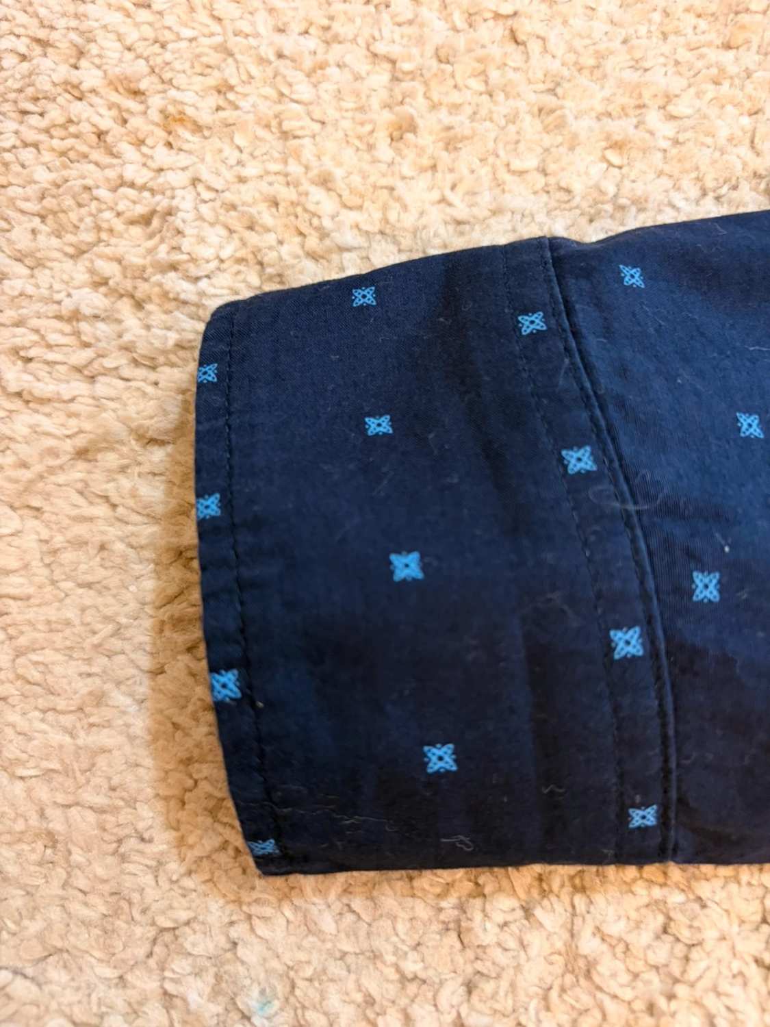 Camisa Gap Hombre M | Marino y Azul Claro