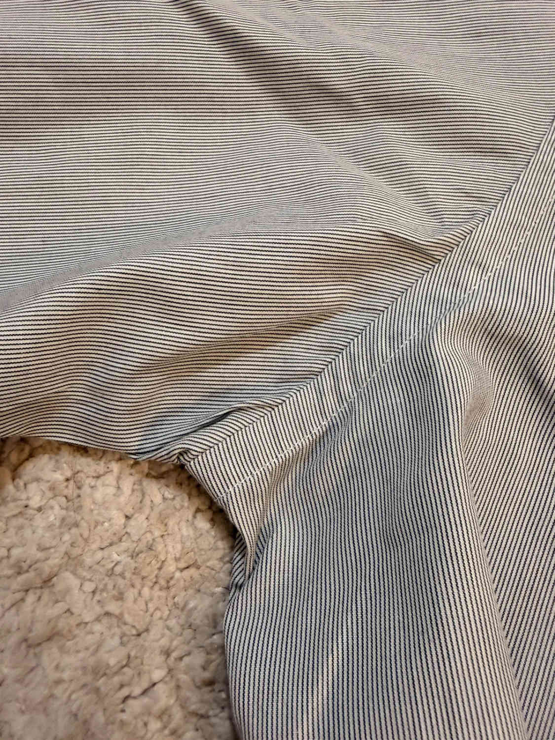 Chemise Burberry Homme 39/15.5 (M) | Rayures Iconiques | Coton de Luxe | Élégance