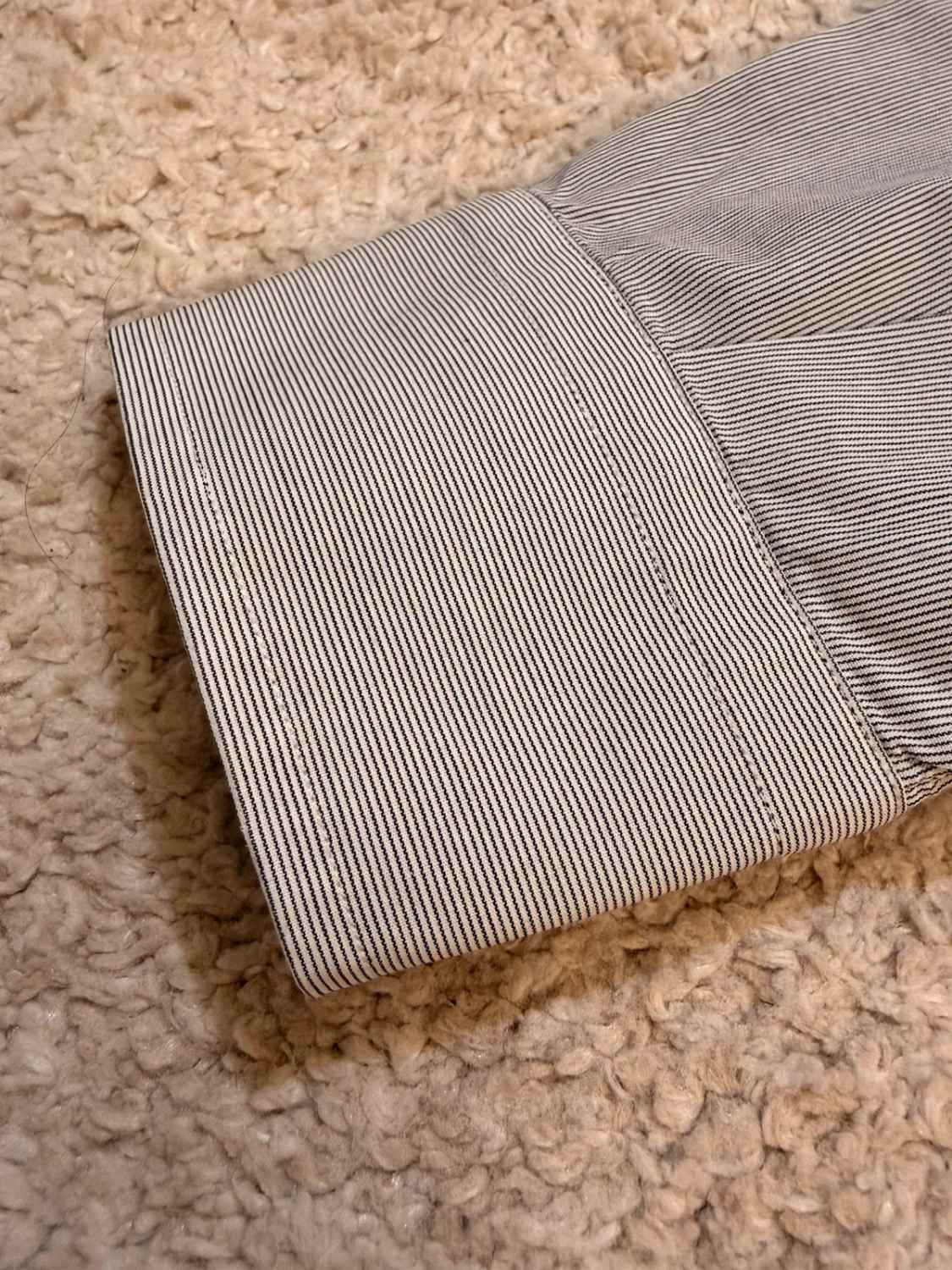 Chemise Burberry Homme 39/15.5 (M) | Rayures Iconiques | Coton de Luxe | Élégance