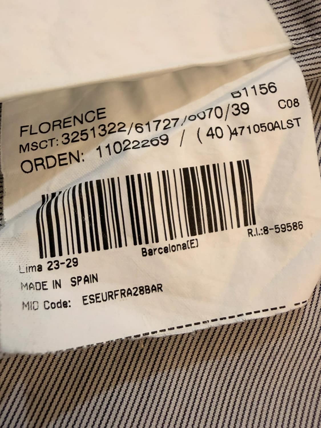 Chemise Burberry Homme 39/15.5 (M) | Rayures Iconiques | Coton de Luxe | Élégance