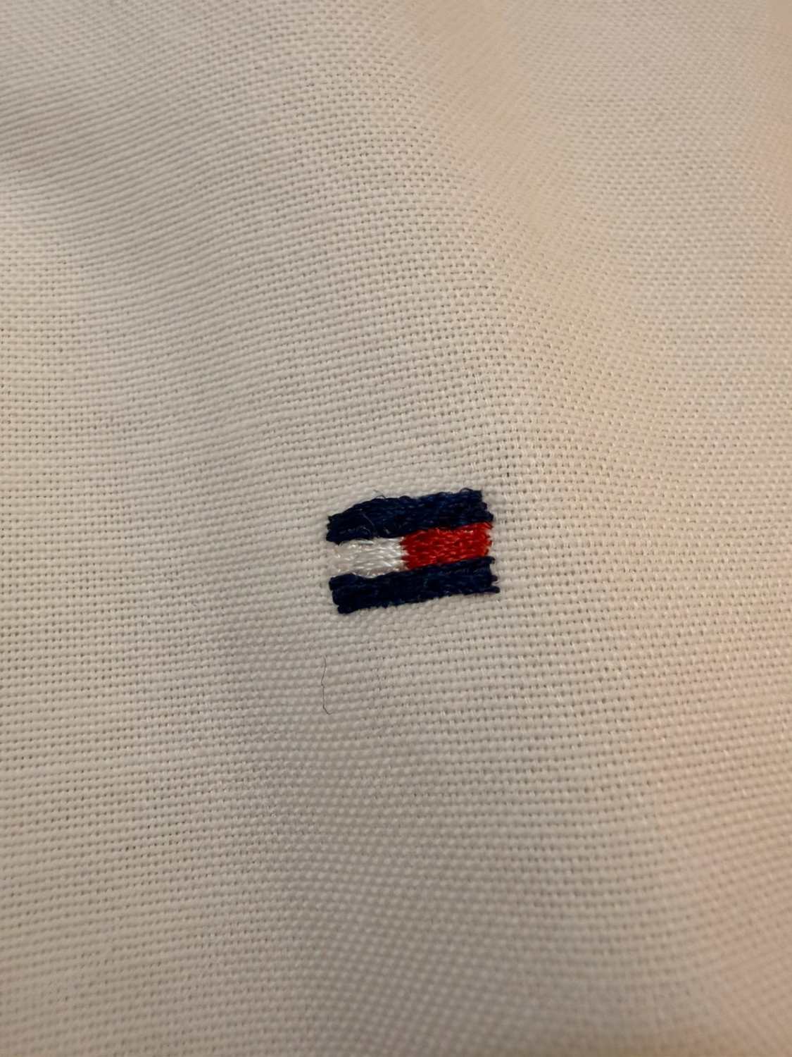 Chemise Tommy Hilfiger Denim Femme L | Blanc Pur 🤍 | Coton Doux | Style Preppy