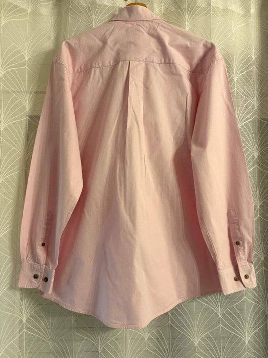 Camicia Wrangler Western XL | Edizione Speciale Tough Enough to Wear Pink | Quadri Rosa