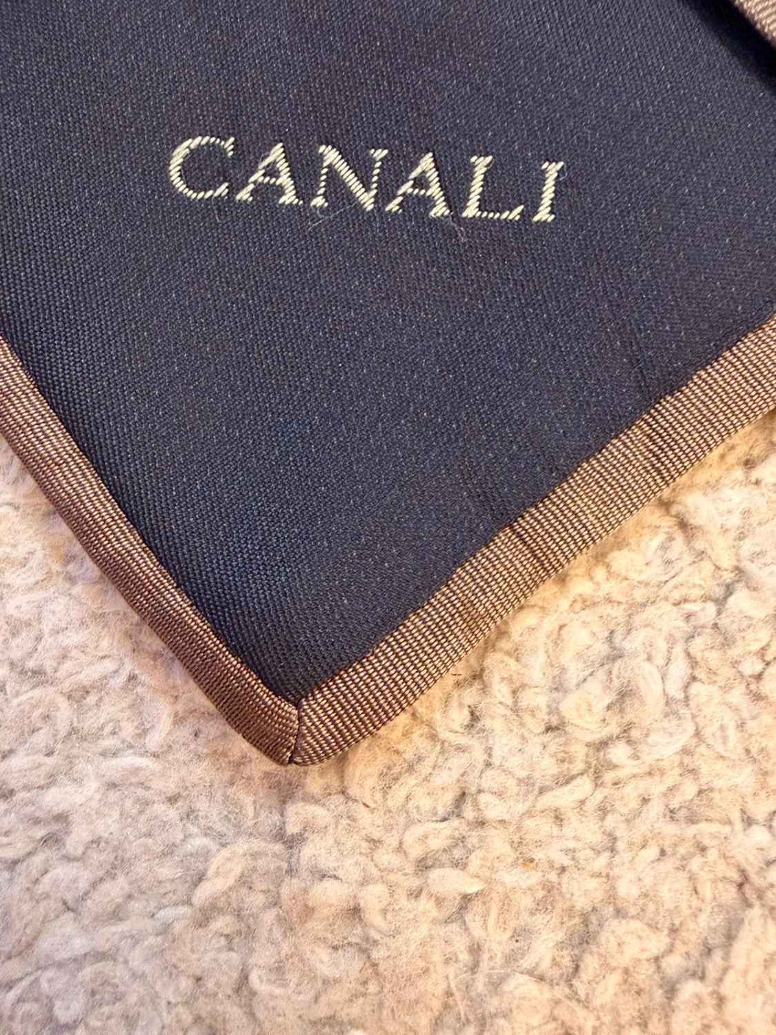 👔 Cravate Canali - Soie - Gris