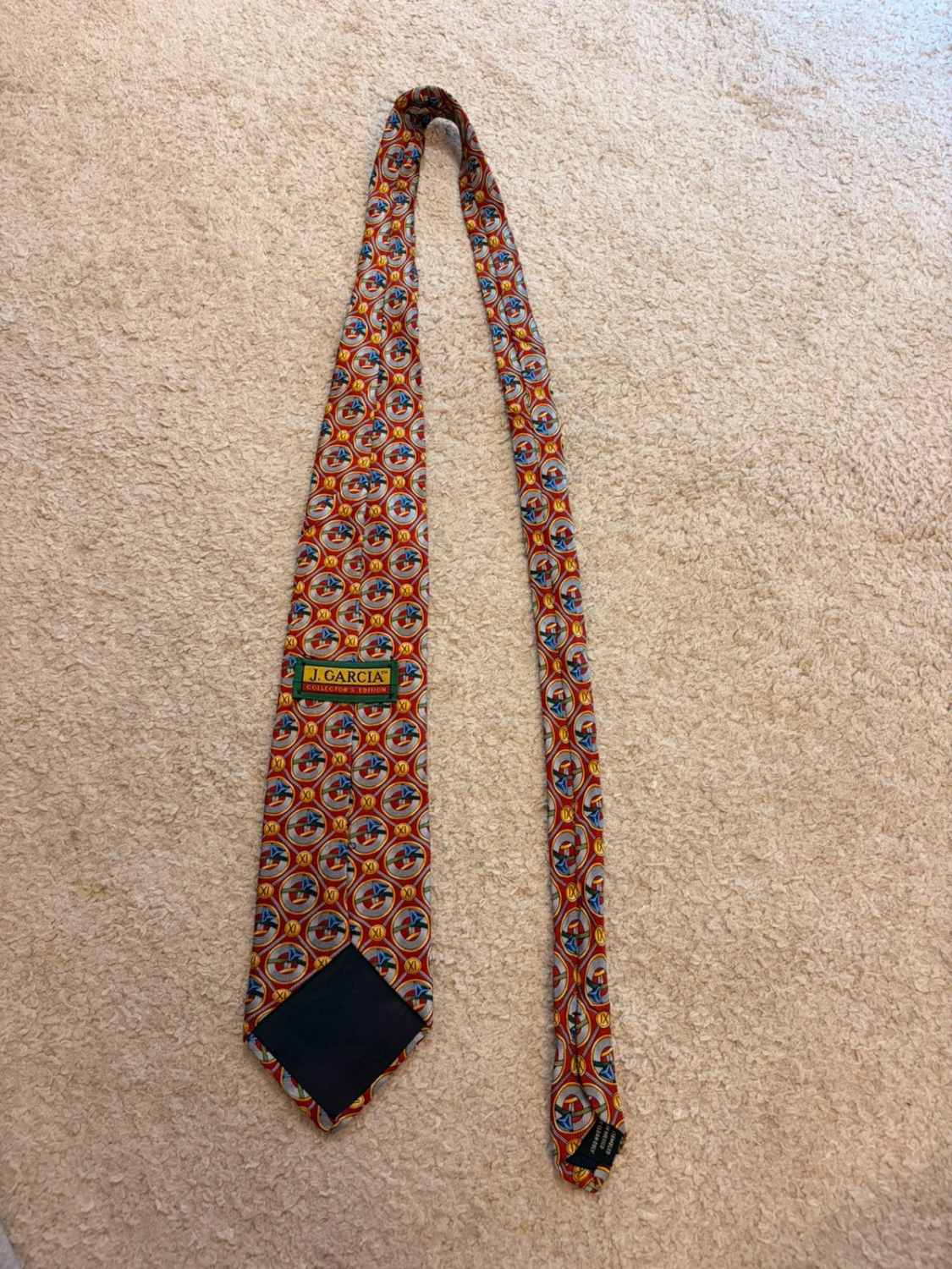 👔 Cravate J. Garcia - Edition Collector - Soie Multicolore