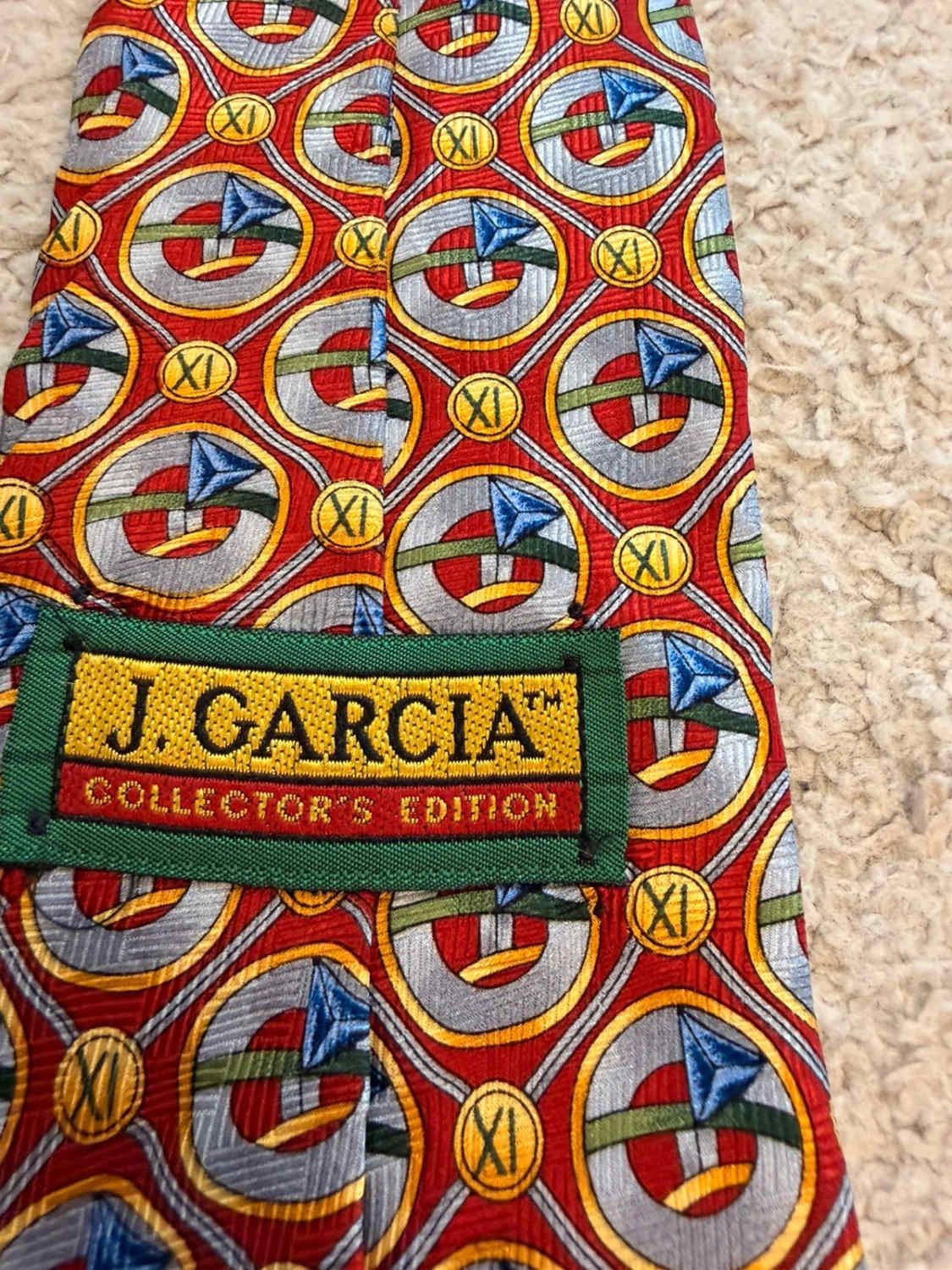 👔 Cravate J. Garcia - Edition Collector - Soie Multicolore