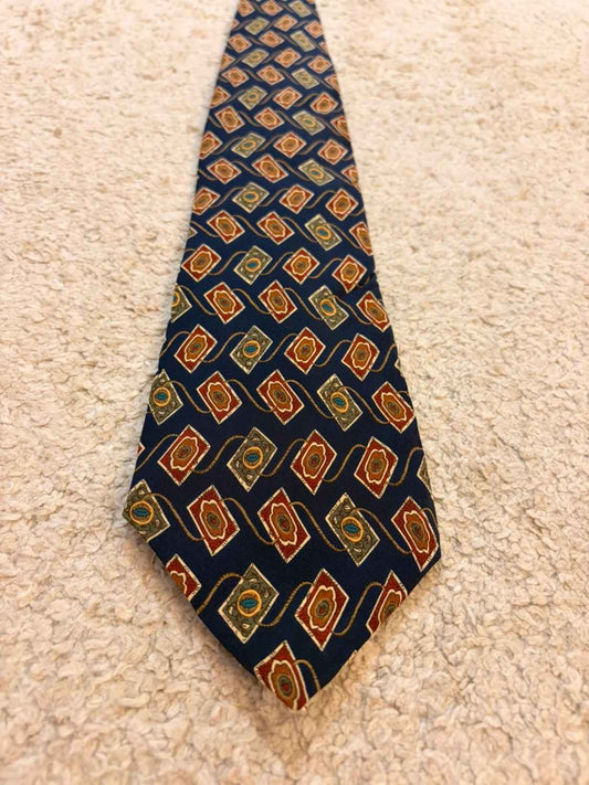 👔 Cravate Chaps Ralph Lauren - Soie - Marine