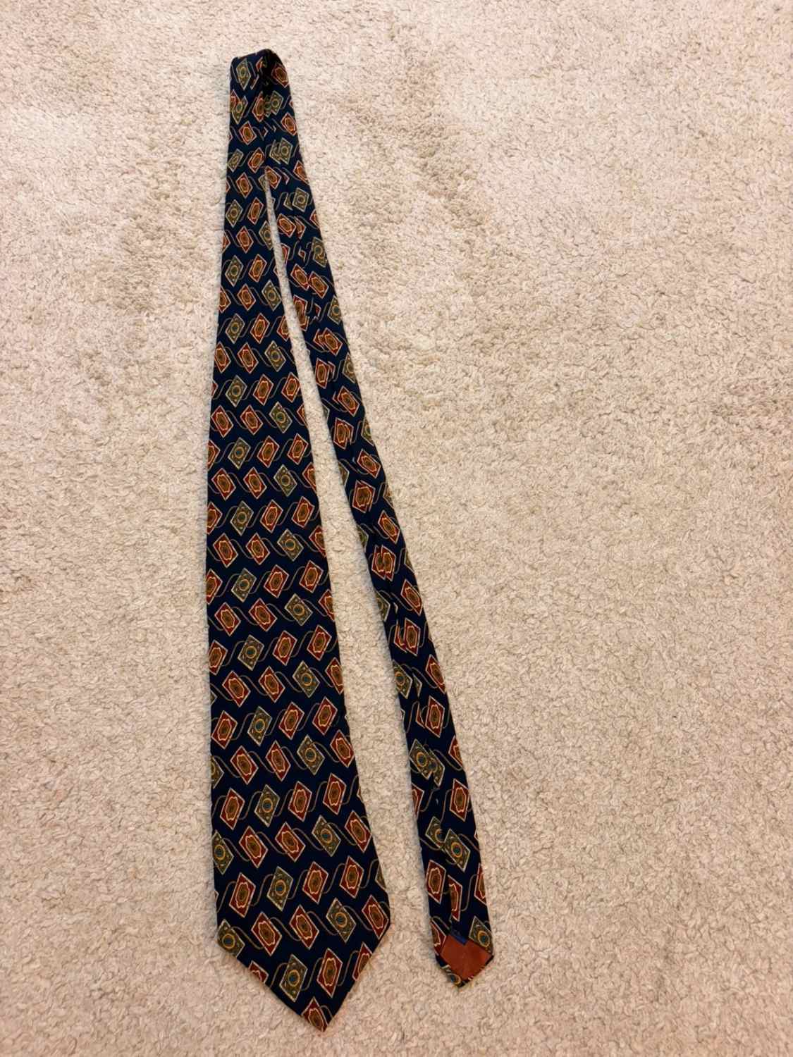 👔 Cravate Chaps Ralph Lauren - Soie - Marine