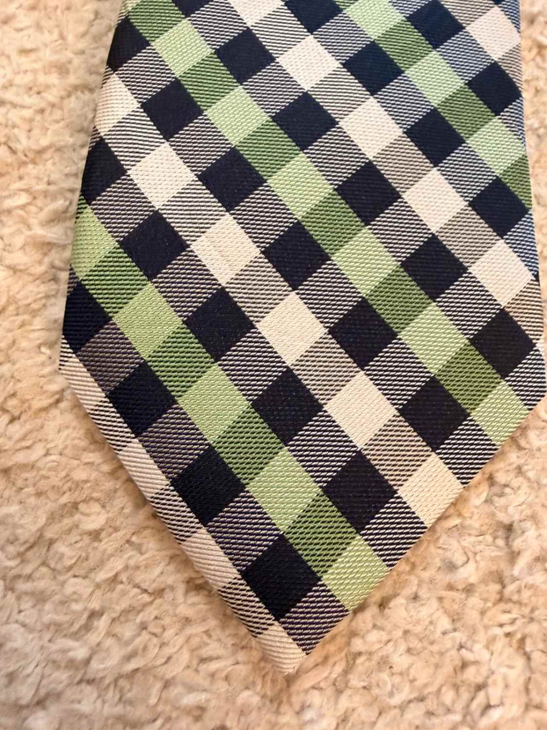 👔 Cravate Tommy Hilfiger - Soie - Carreaux