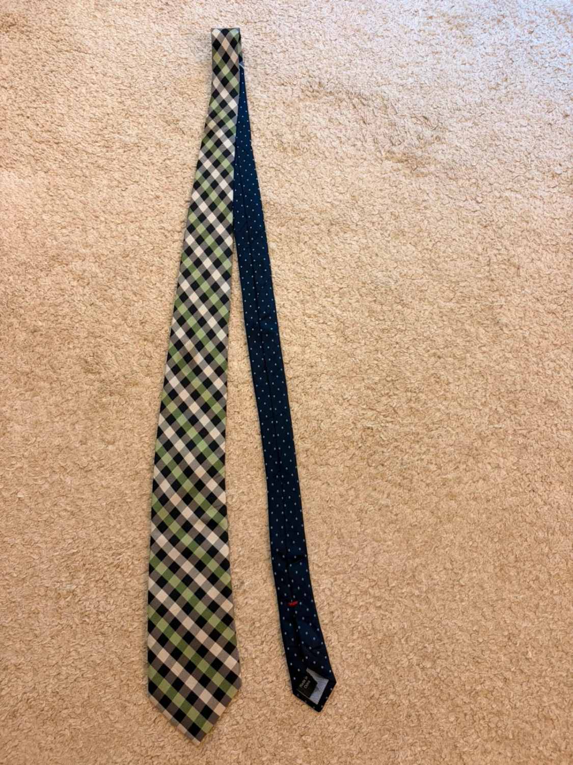 👔 Cravate Tommy Hilfiger - Soie - Carreaux