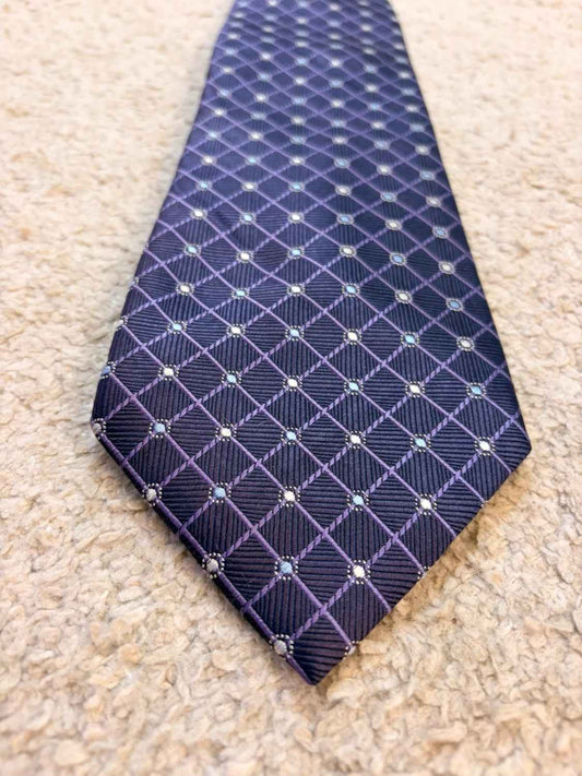 👔 Cravate Jones New York - Soie - Violet