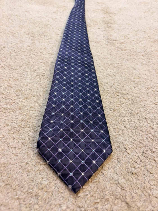 👔 Cravate Jones New York - Soie - Violet
