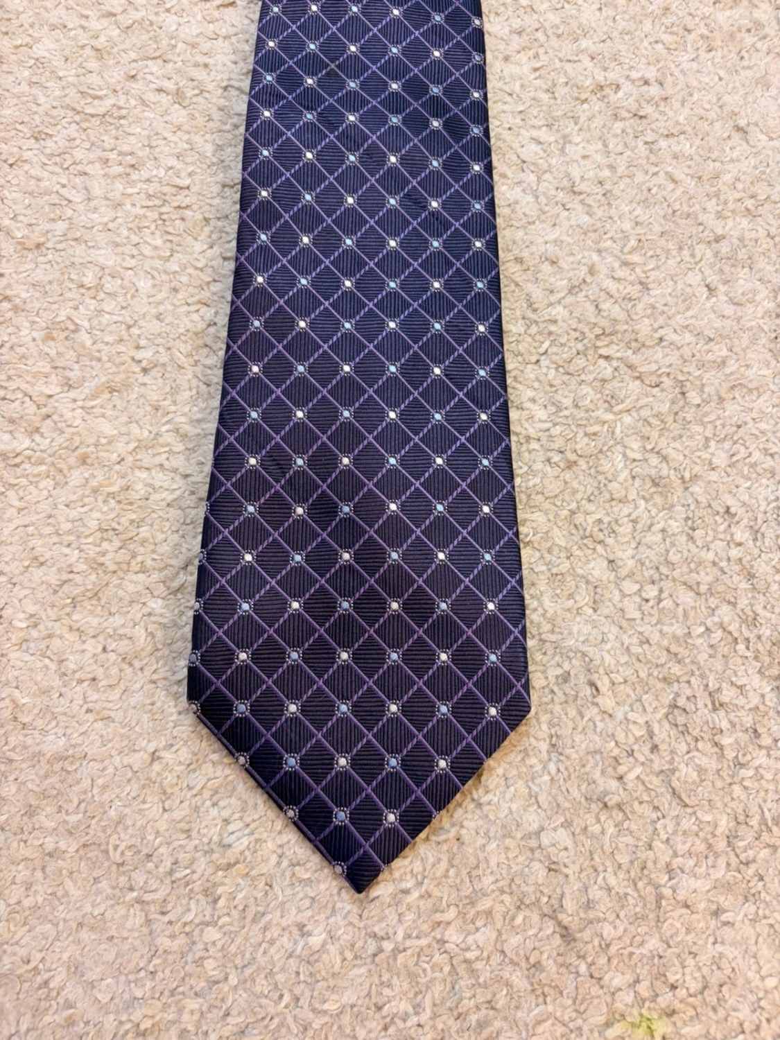👔 Cravate Jones New York - Soie - Violet