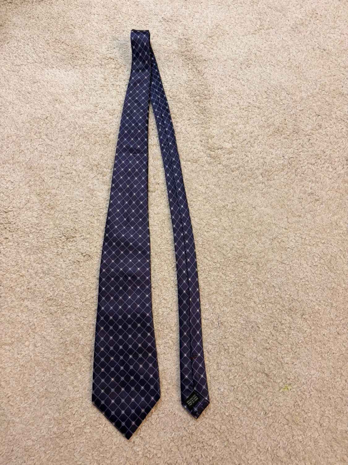 👔 Cravate Jones New York - Soie - Violet
