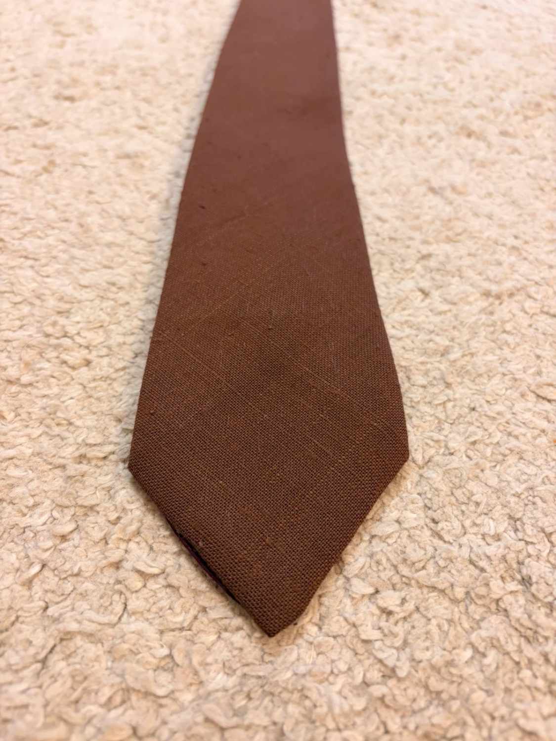 👔 Cravate Pirelli Collection - Soie - Marron